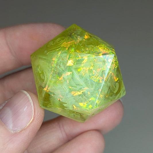 Toxic Ooze - 35mm Chonk D20