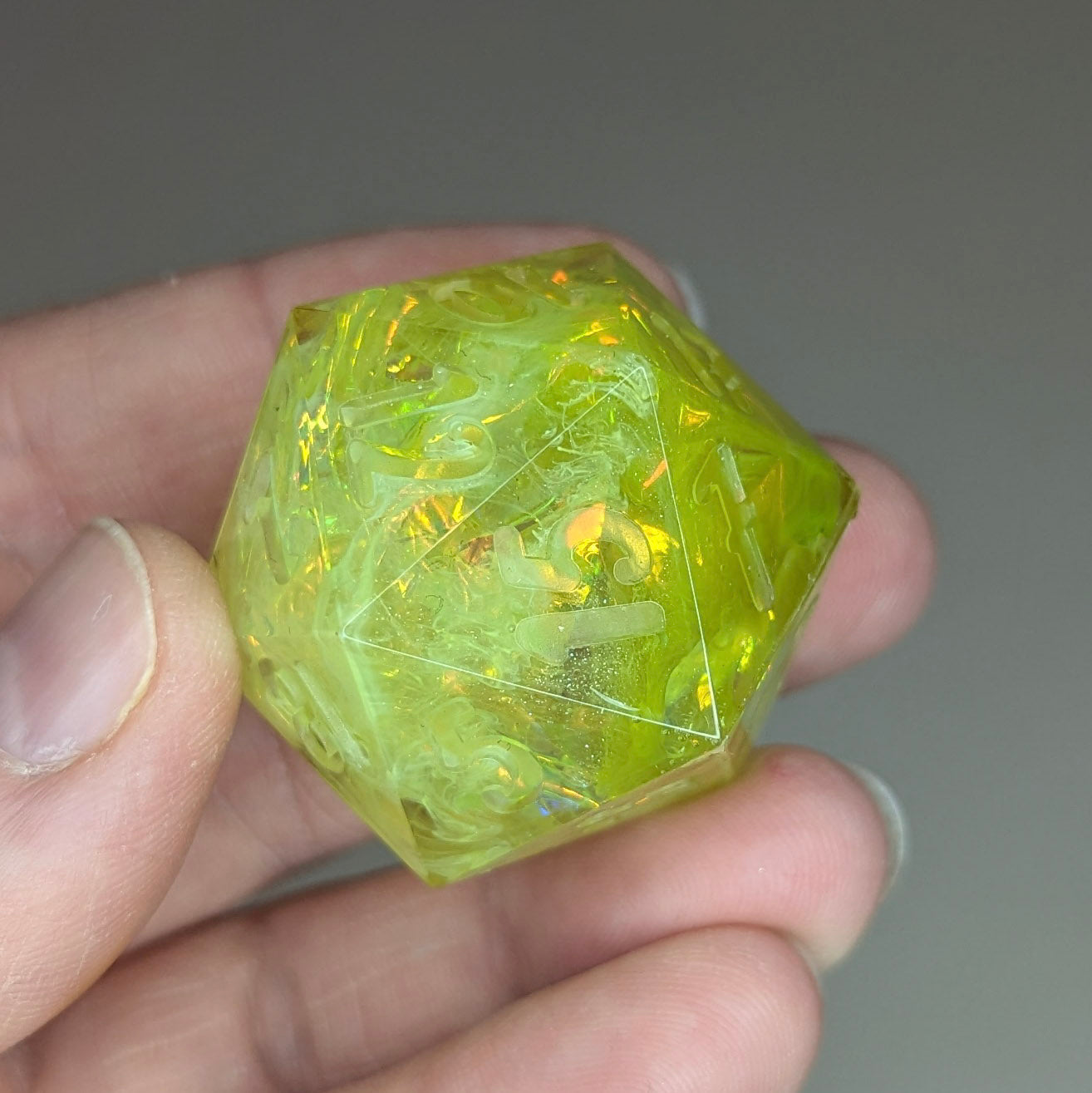 Toxic Ooze - 35mm Chonk D20