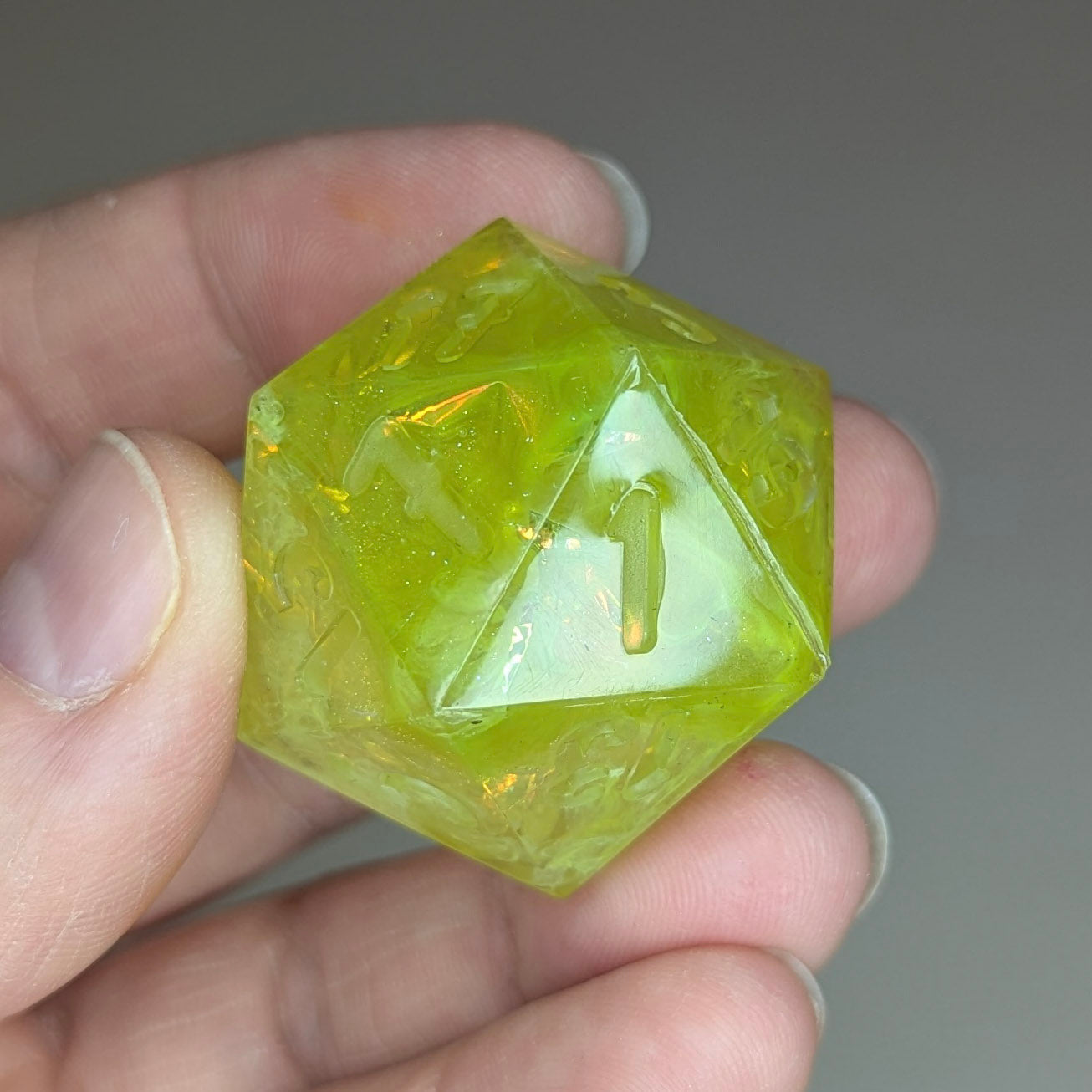 Toxic Ooze - 35mm Chonk D20