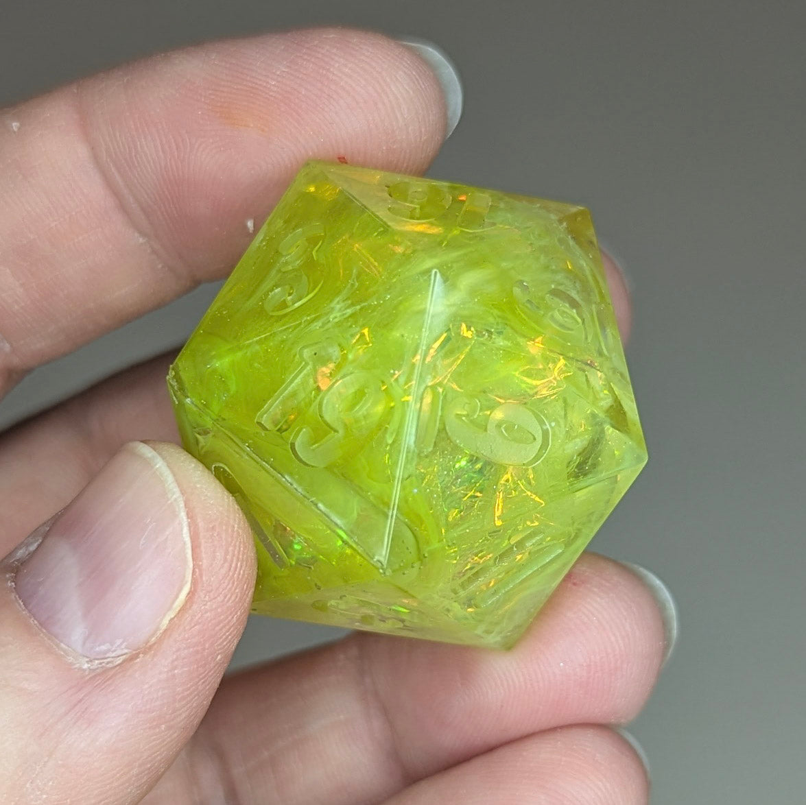 Toxic Ooze - 35mm Chonk D20