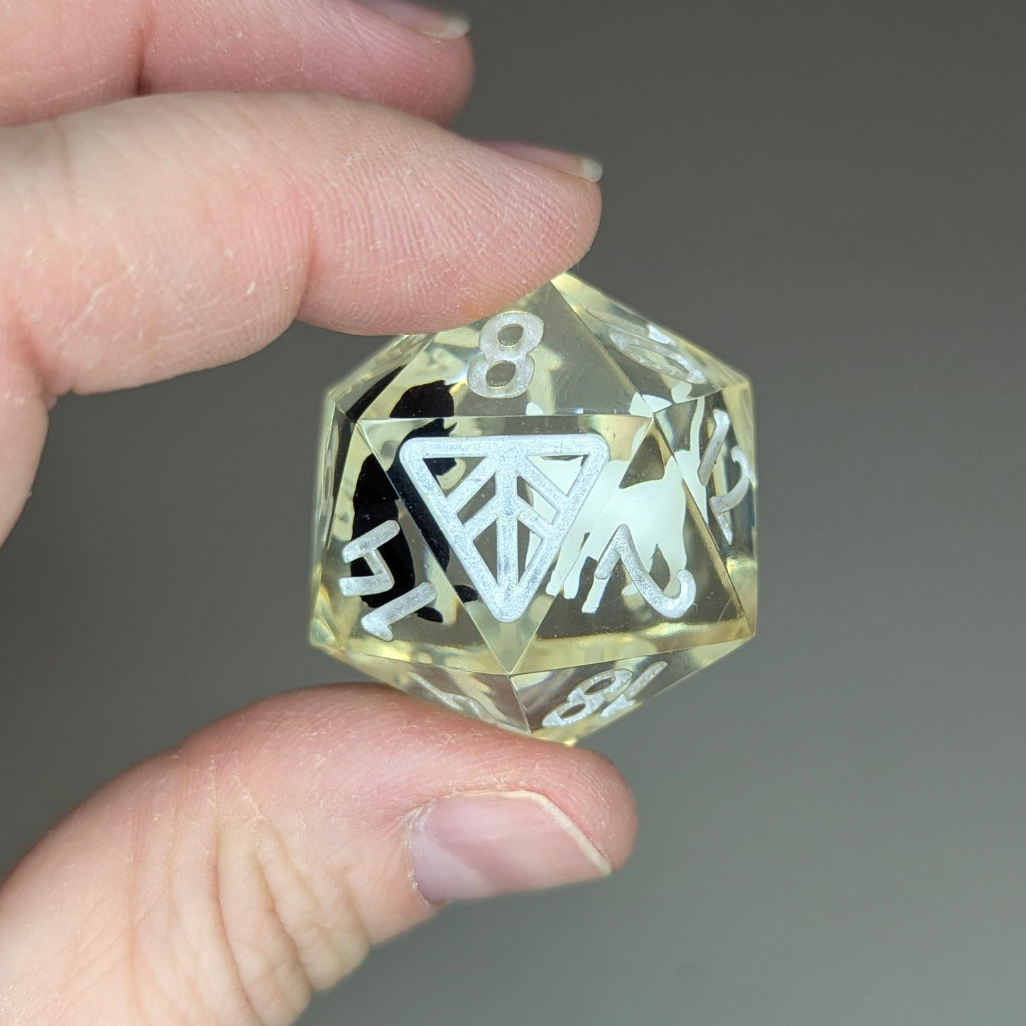 Surprise Roly Poly Purryhedrals 30mm Chonk D20