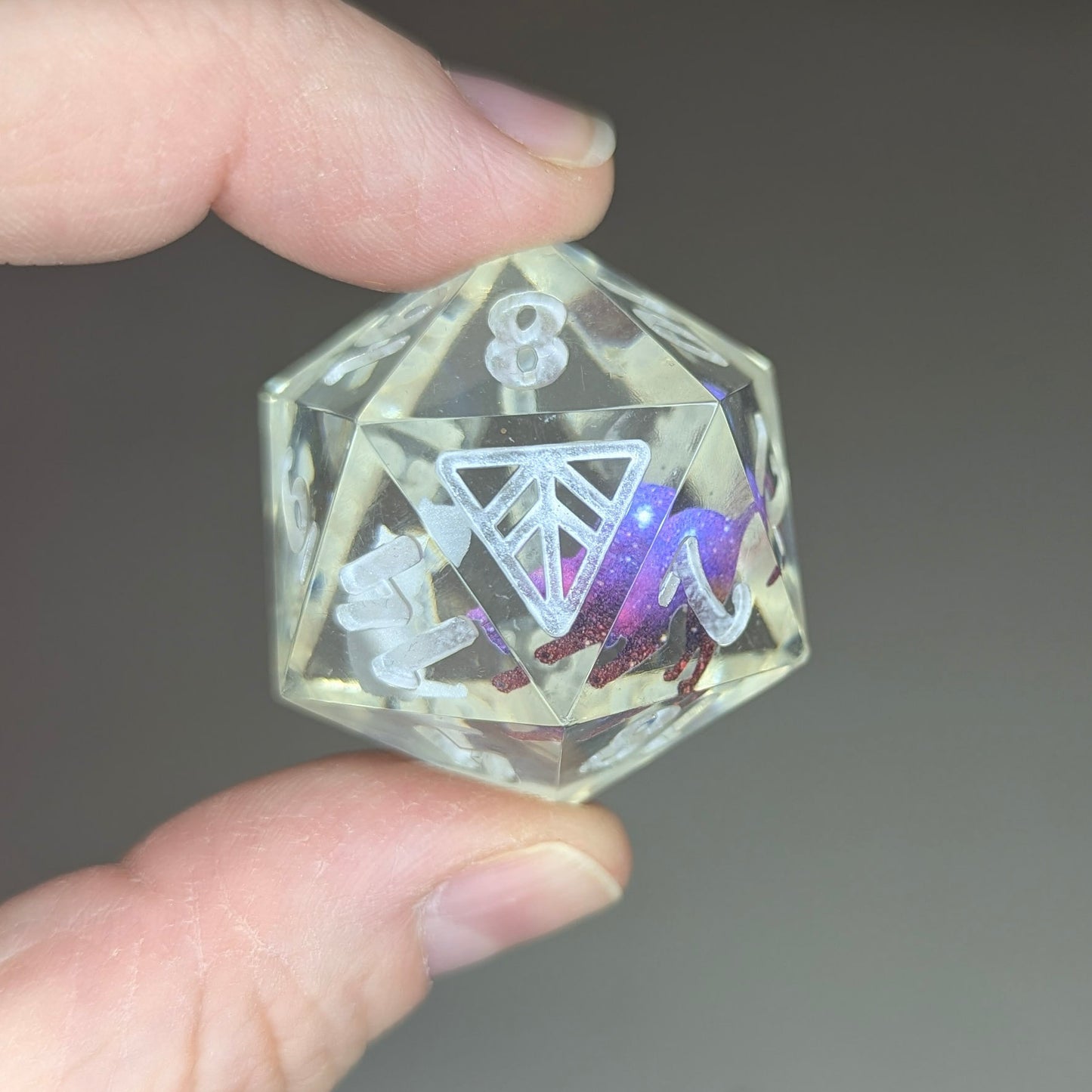 Surprise Roly Poly Purryhedrals 30mm Chonk D20