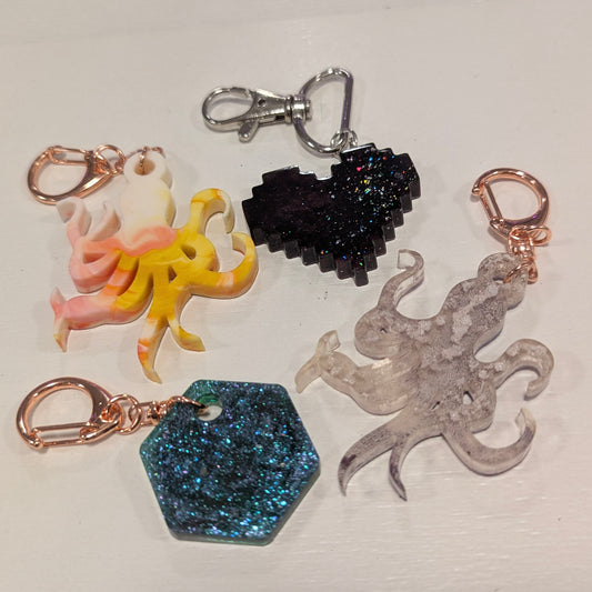 Mystery Handmade Resin Keychain