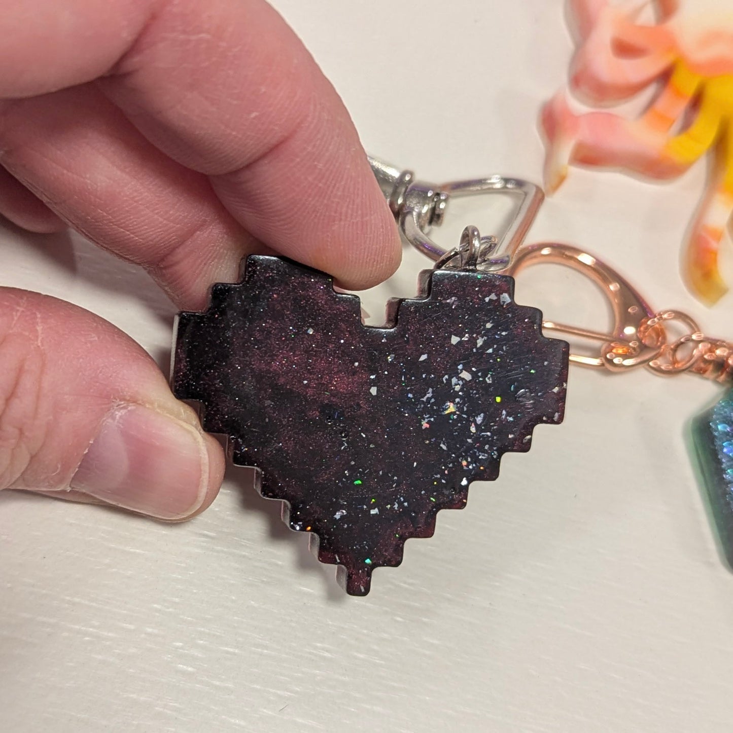 Mystery Handmade Resin Keychain