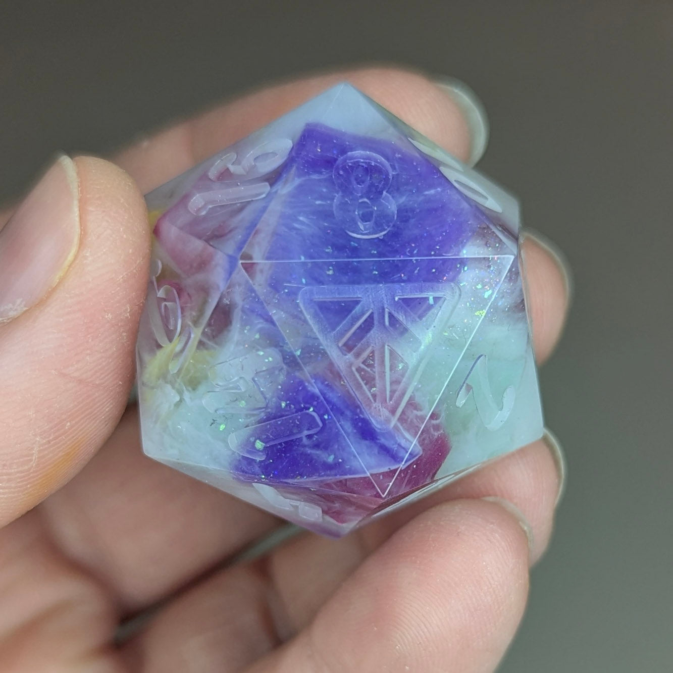 Mystic Milkbath - 35mm Chonk D20