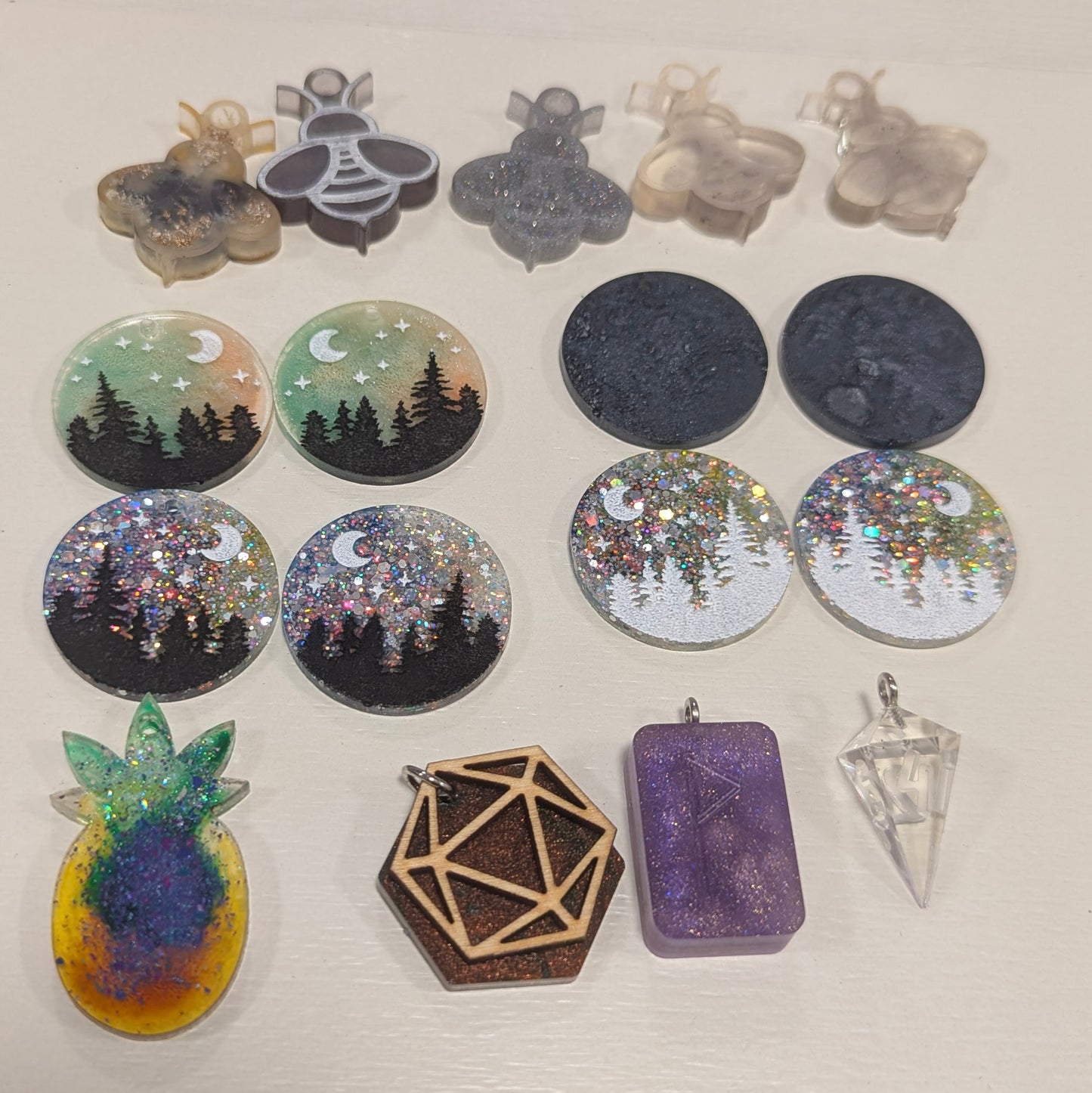 Mystery Handmade Resin Pendant/Charm