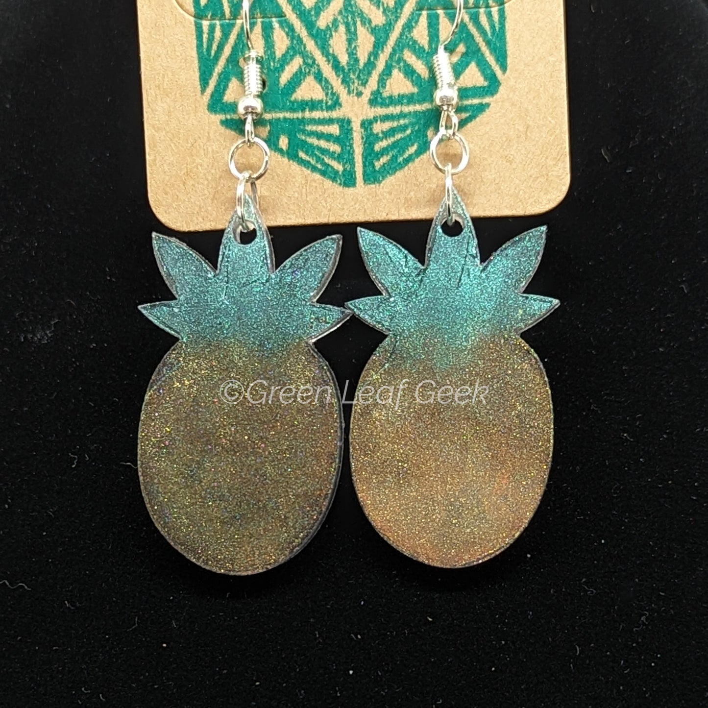 Handmade Resin Dangle Earrings