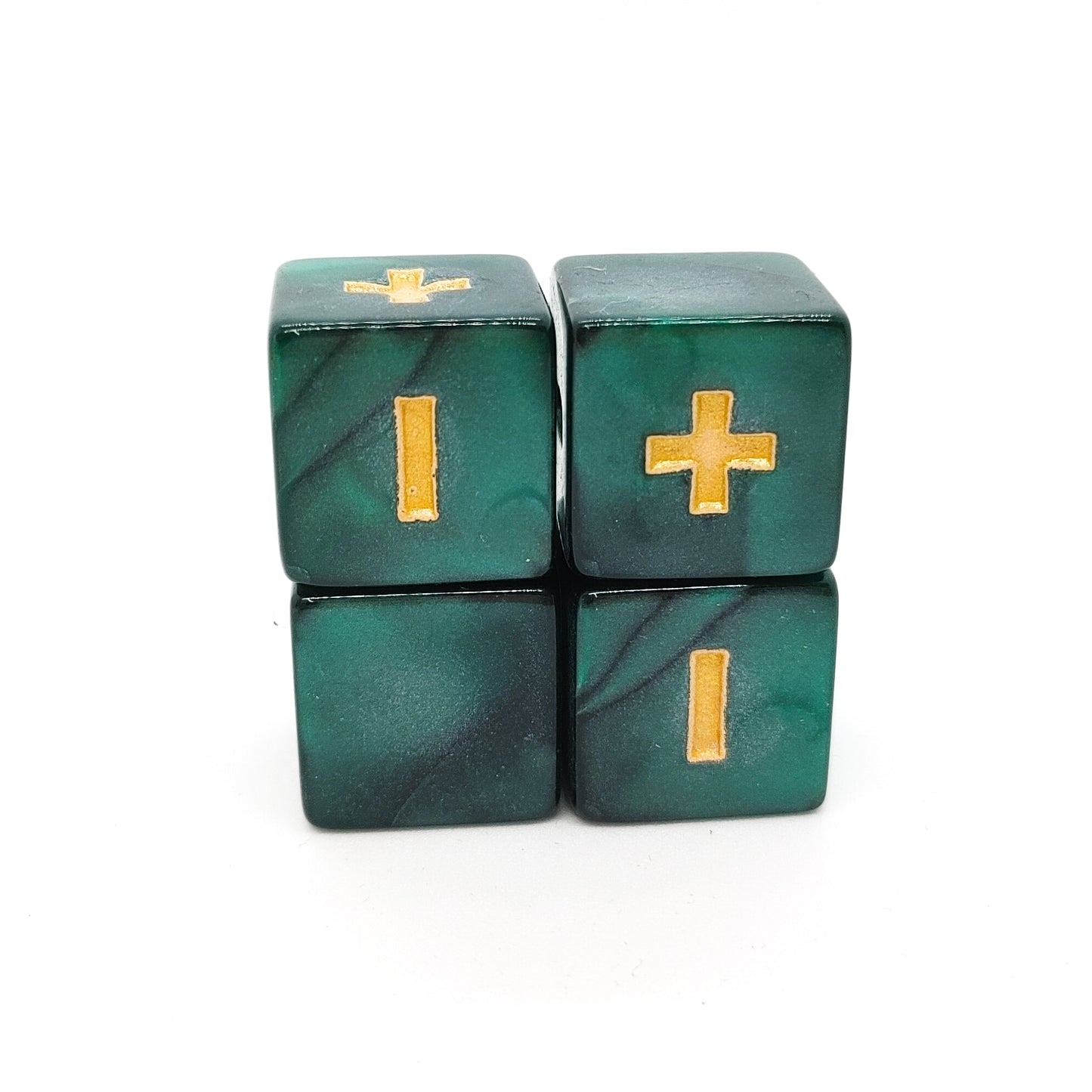 Bright & Vibrant - 4-piece Fudge dice set