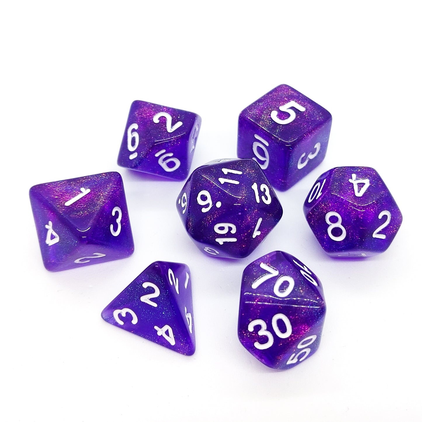 Great Old One - Iridescent dice set - 7 piece RPG dice set