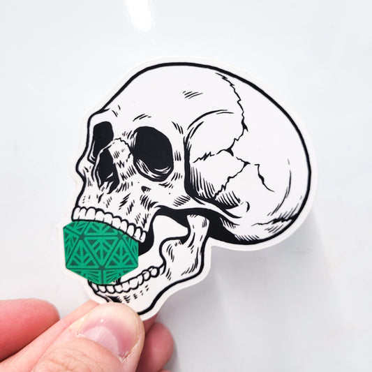 Skull Candy Matte Die-Cut Sticker
