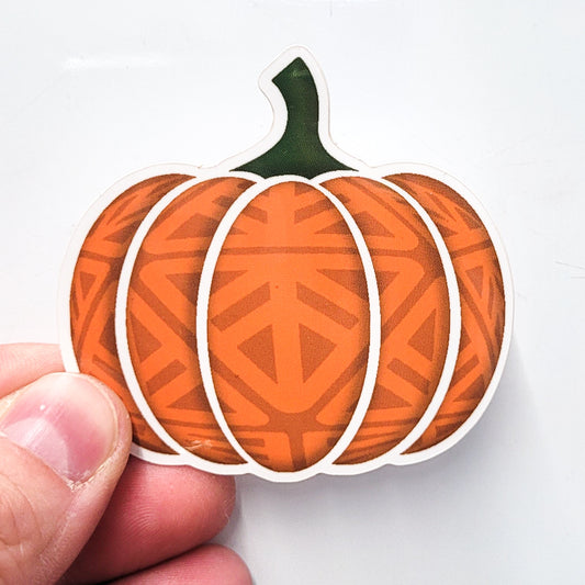 Pumpkin Spice Dice Matte Die-Cut Sticker