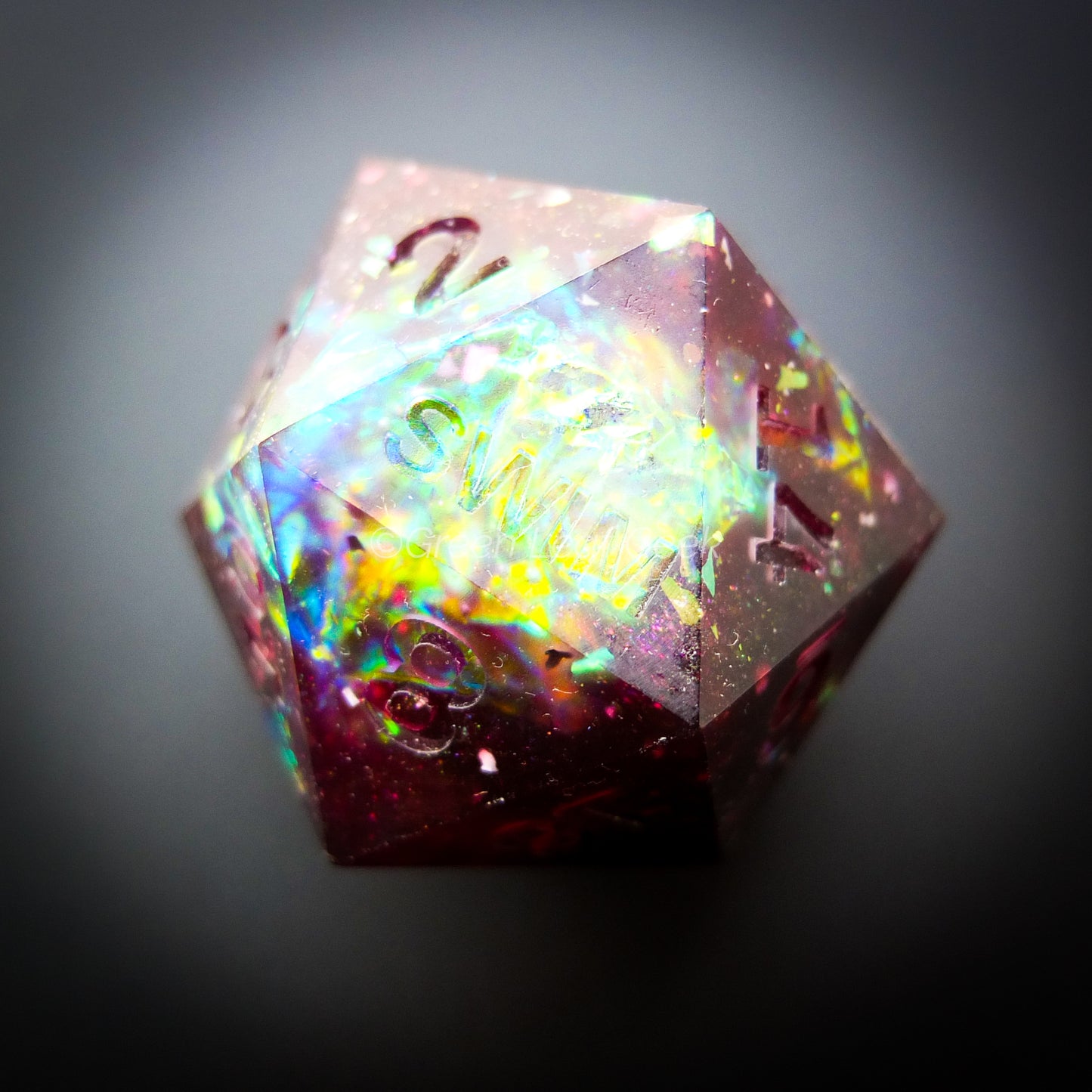 SINK or SWIM - multiple colours - 35mm Chonk D20 - Choice of Ink
