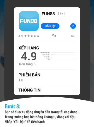 Hướng dẫn cách tải App Fun88 về điện thoại