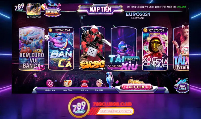 Cổng game đánh bài online 789CLUB Cổng game đánh bài online 789CLUB