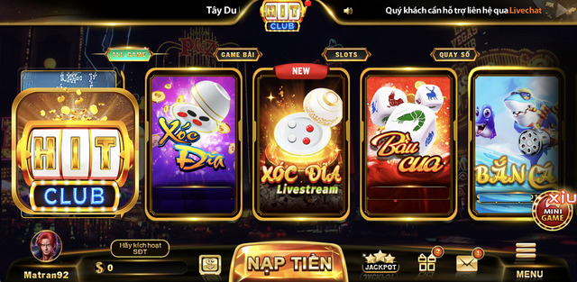 Cổng game đánh bài online HIT CLUB Cổng game đánh bài online HIT CLUB