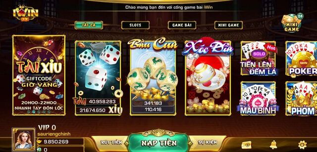Cổng game đánh bài online IWIN CLUB Cổng game đánh bài online IWIN CLUB