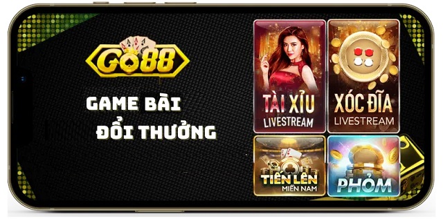 Tải game bài đổi thưởng nhiều người chơi nhất Go88 cho mình