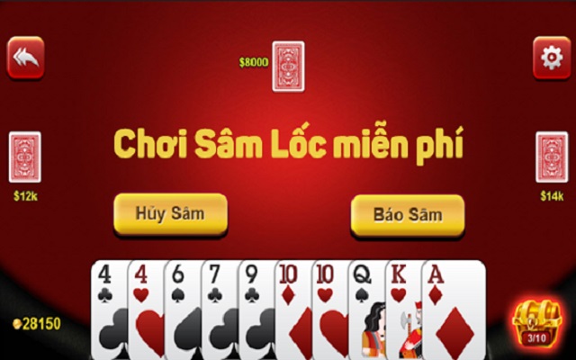 Luật chơi Sâm lốc online