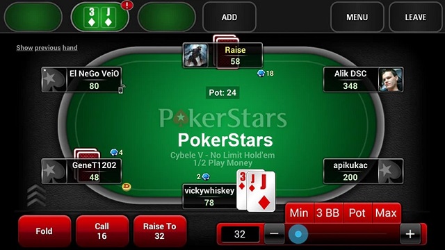 Chơi Poker online uy tín có phí cực thấp