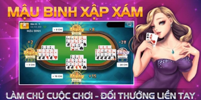 Các trường hợp thắng chắc khi chơi game Mậu Binh