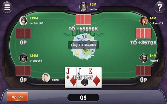 Quy trình ván bài Liêng