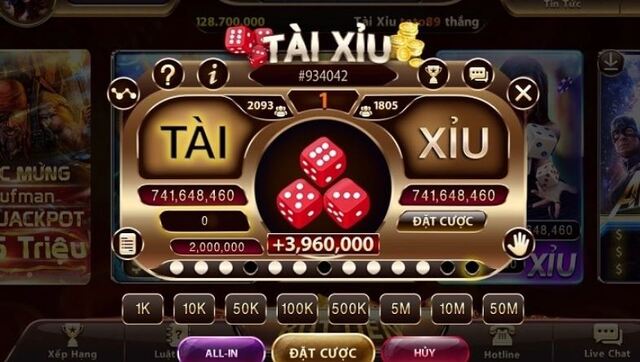 Game tài xỉu hiện đang rất hot tại các nhà cái online bởi tính nhanh chóng, đơn giản