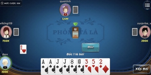 Bạn cần biết cách đọc vị tâm lý đối thủ khi chơi Phỏm